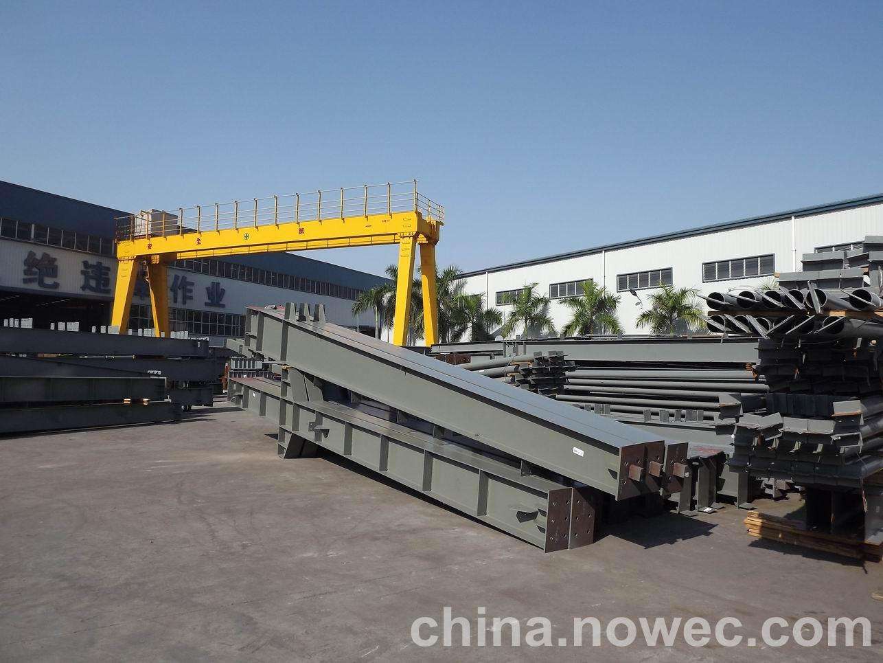 河津网架工程中的分条（分块）吊装法